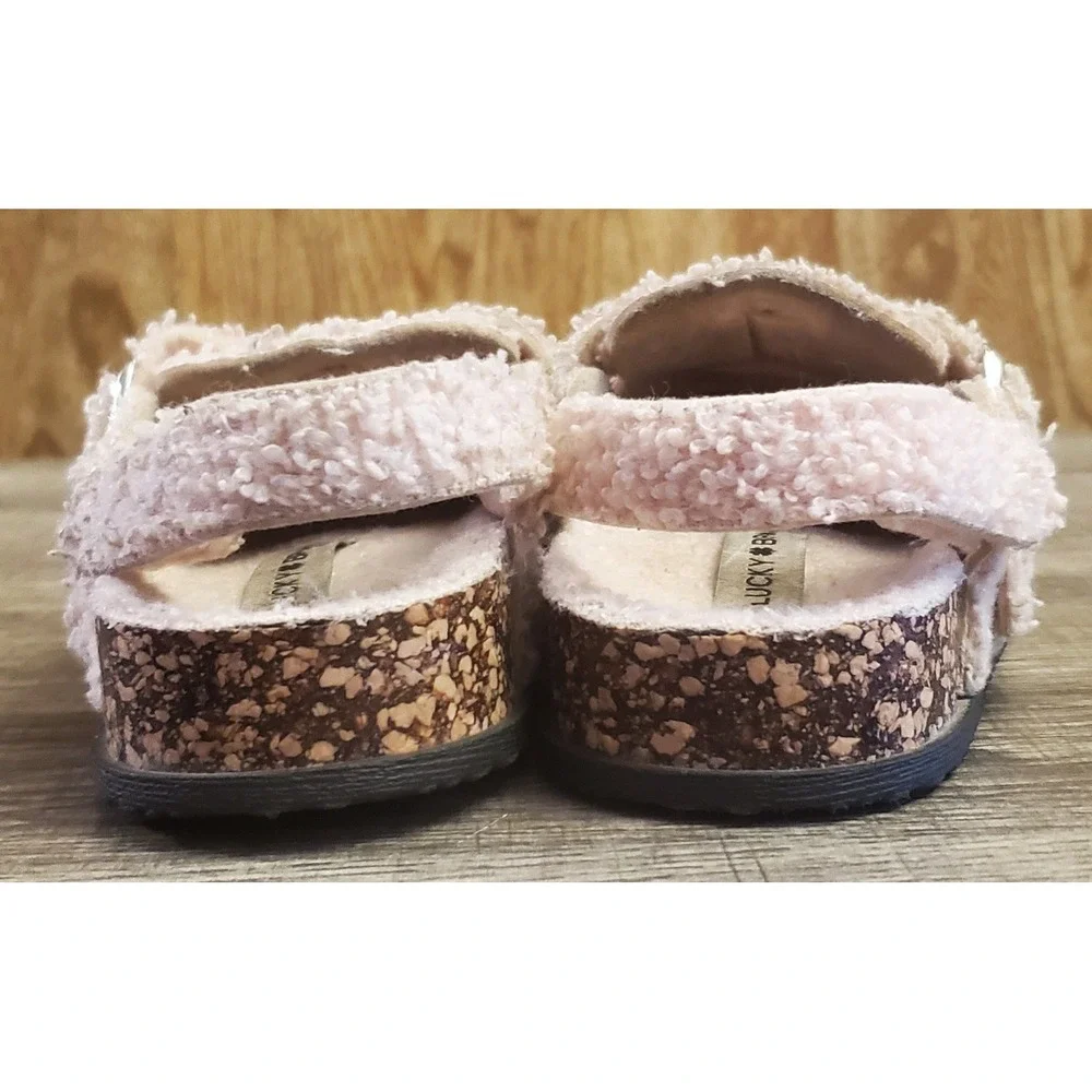 Lucky Brand Sherpa‎ Clogs Toddler Size 10 Pink